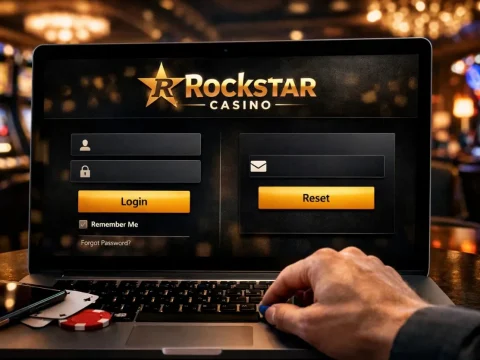 Rockstar Casino Login: entrar na conta pessoal e recuperar o acesso